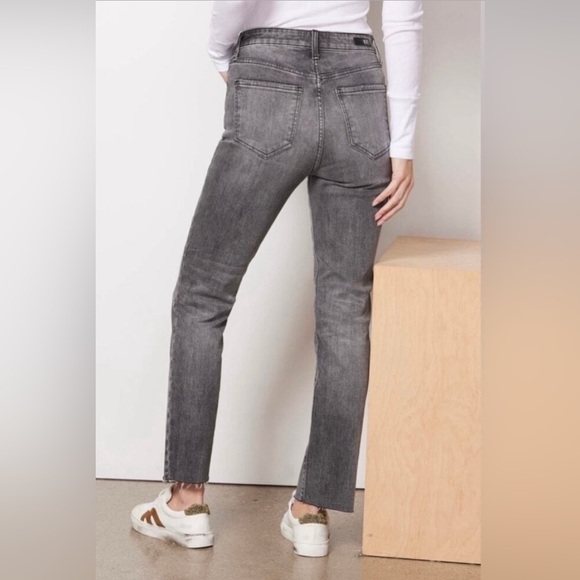 KUT from the Kloth Rosa High Rise Ankle Vintage Straight Jeans Size 4L - EUC - Picture 3 of 6